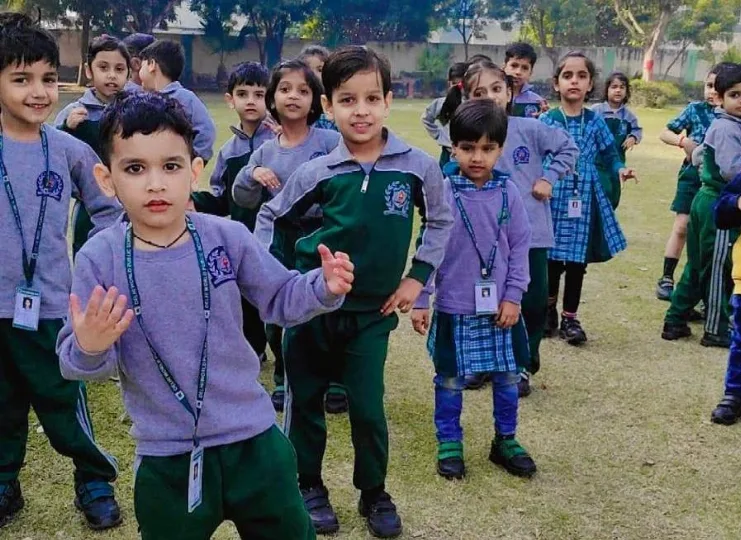 Delhi World Public School organized a Free Play with Students