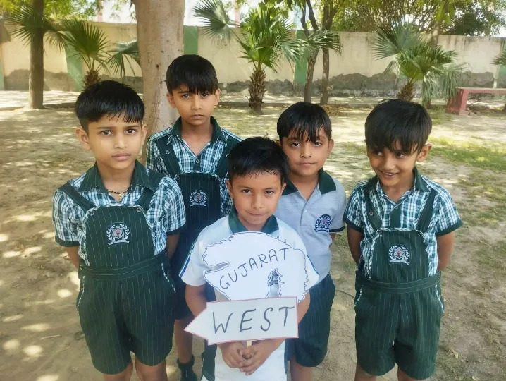On the occasion of World Heritage Day, DWPS organised a fun-filled Directions game with classes 1 and 2