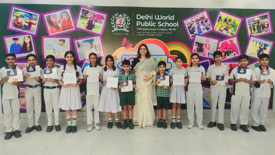 DWPS is pleased to announce that our students have emerged as winners in the Science Olympiad Foundation