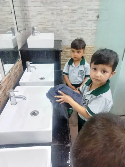 DWPS organized Captivating activity for  pre-nursery students