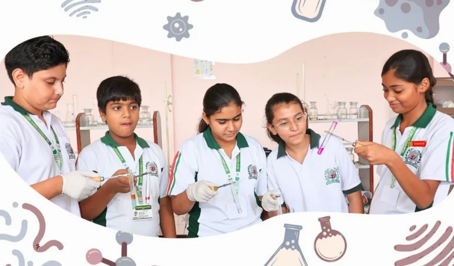 DWPS students immerse themselves in the vibrant realm of chemistry