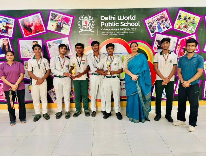 The spirit of determination and talent shone brightly at Malak Stadium as the students of DWPS made their mark in the state-level competition
