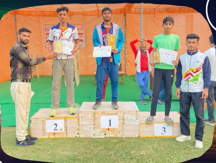 Arpit Bhati, grade 8 student from our school, has brought immense pride to our school by winning a Bronze medal in the 100-meter race