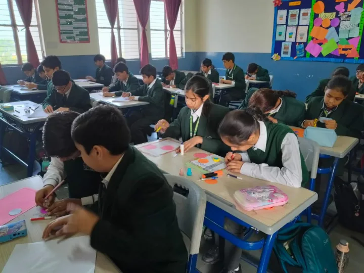 DWPS organised the unfold the mystery of the circle’s area activity