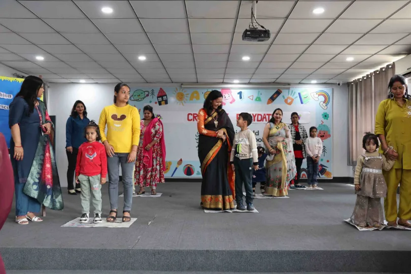Delhi World Public School hosted a delightful "Creative Playdate", a fun-filled event designed for mothers and their little ones