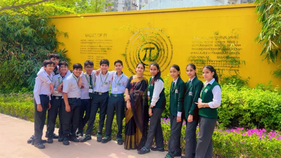 Grade-8th students embarked on an exciting field trip to Ved Van Park Noida