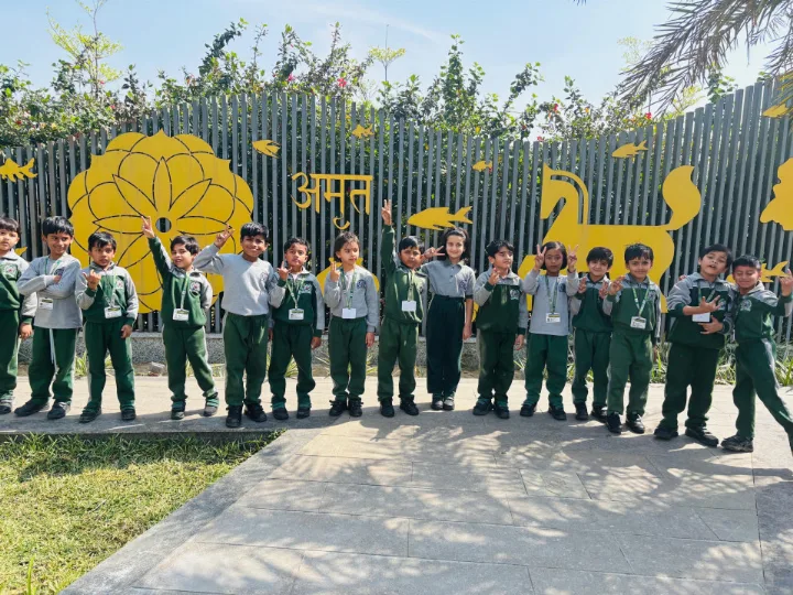 Grade-1 students embarked on an exciting field trip to Vedvaan, Gr. Noida