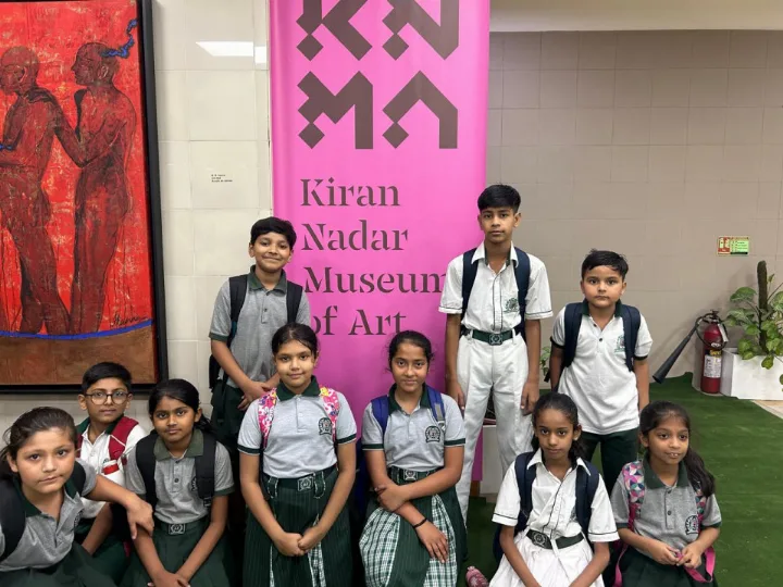 Delhi World Public School participated in the Inter-School Art Battle 2025