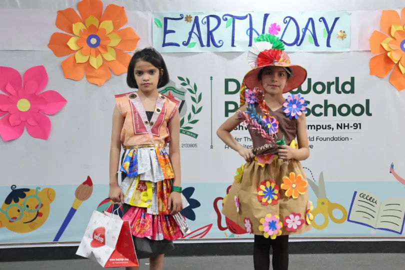 The students of Grade 6 at DWPS Dadri presented an awakening assembly that served as a strong reminder to care for the Earth