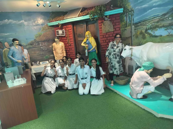 Students of Grade 10 from DWPS, embarked on an insightful educational trip to the Mother Dairy Plant