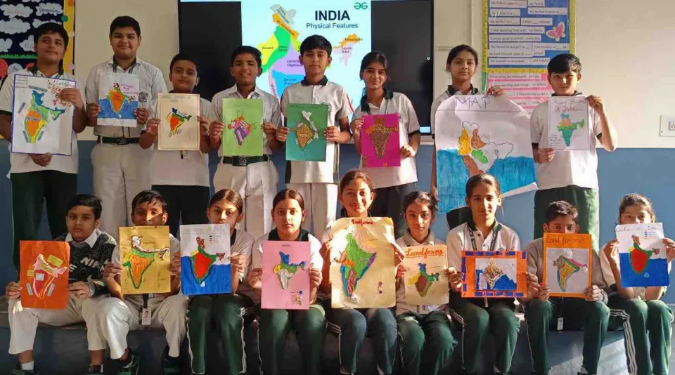 Map creation activity was conducted for Grade 6 students