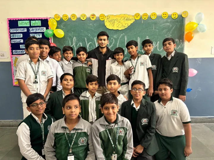 Children's Day celebrated at Delhi World Public School