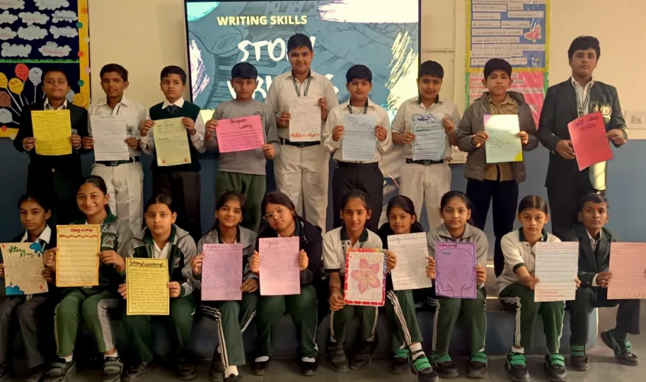 Our Grade 6 students participated in an exciting Story Writing Activity