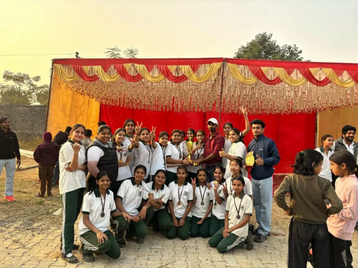 DWPS Kho-Kho Girls Team Secures 1st Runner-Up Position