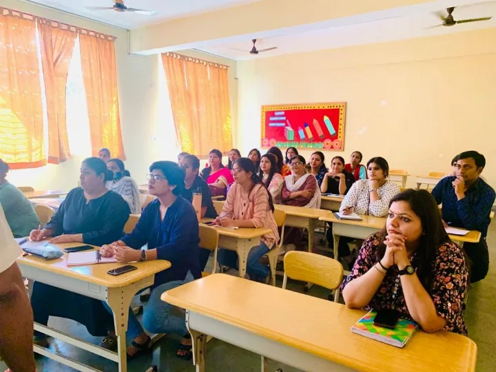 Teachers training workshop organized by Delhi World Public School, Dadri.